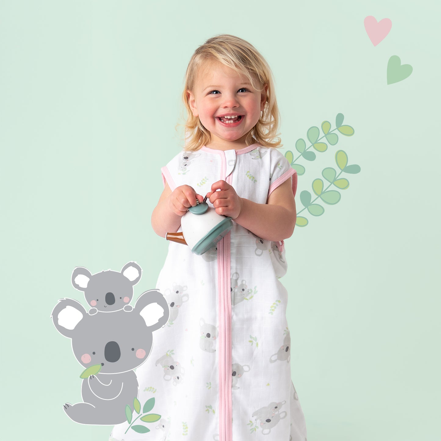 Muslin Baby Sleeping Bag - 0.5 TOG