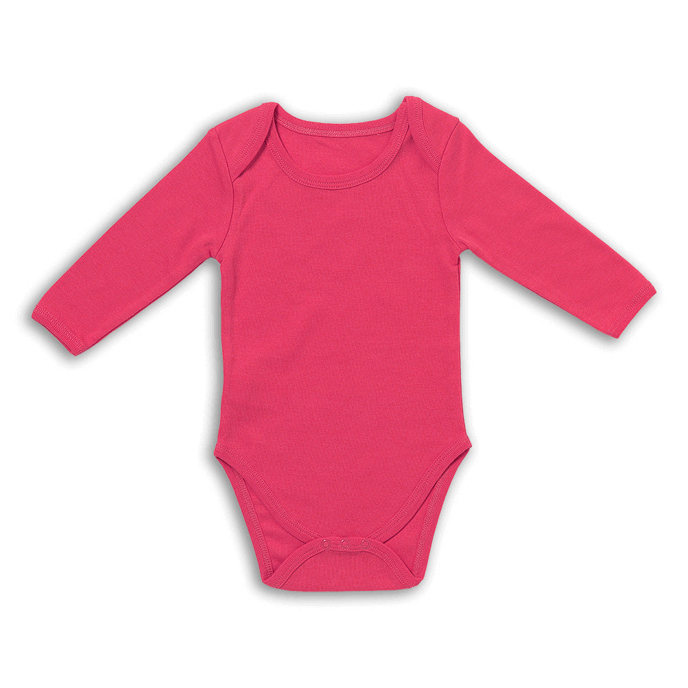 Organic Long Sleeve Baby Body - 3-pack