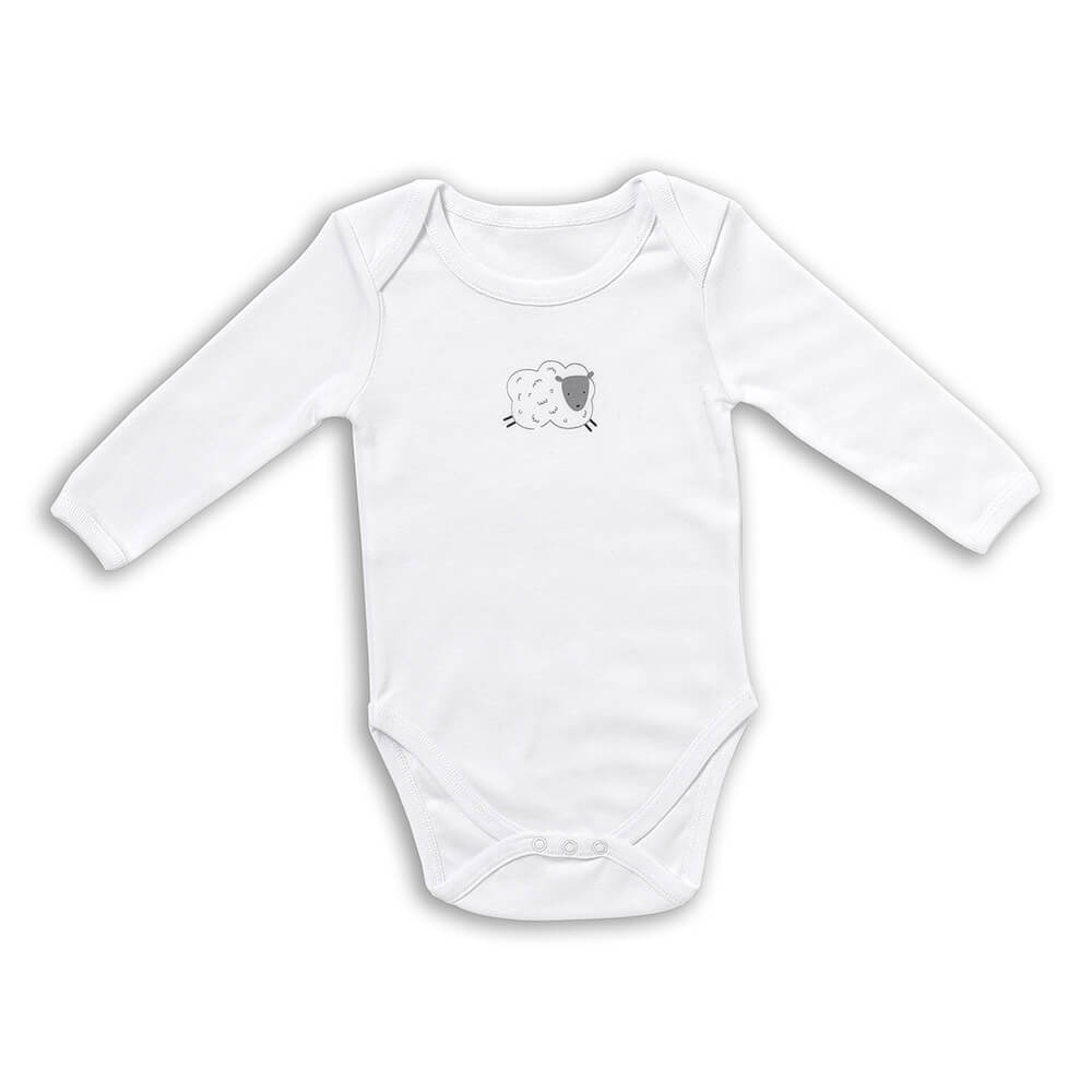 Organic Long Sleeve Baby Body - 3-pack