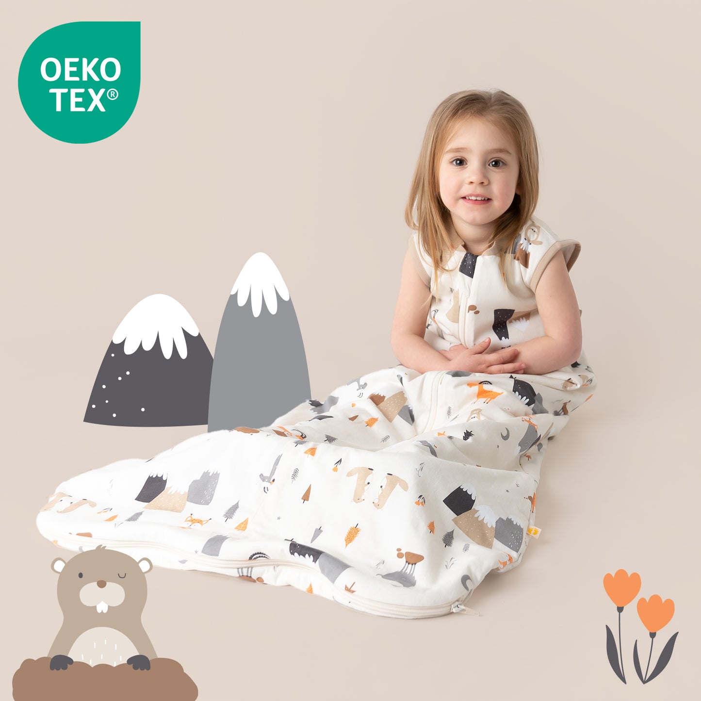 Baby Sleeping Bag - 1.0 Tog