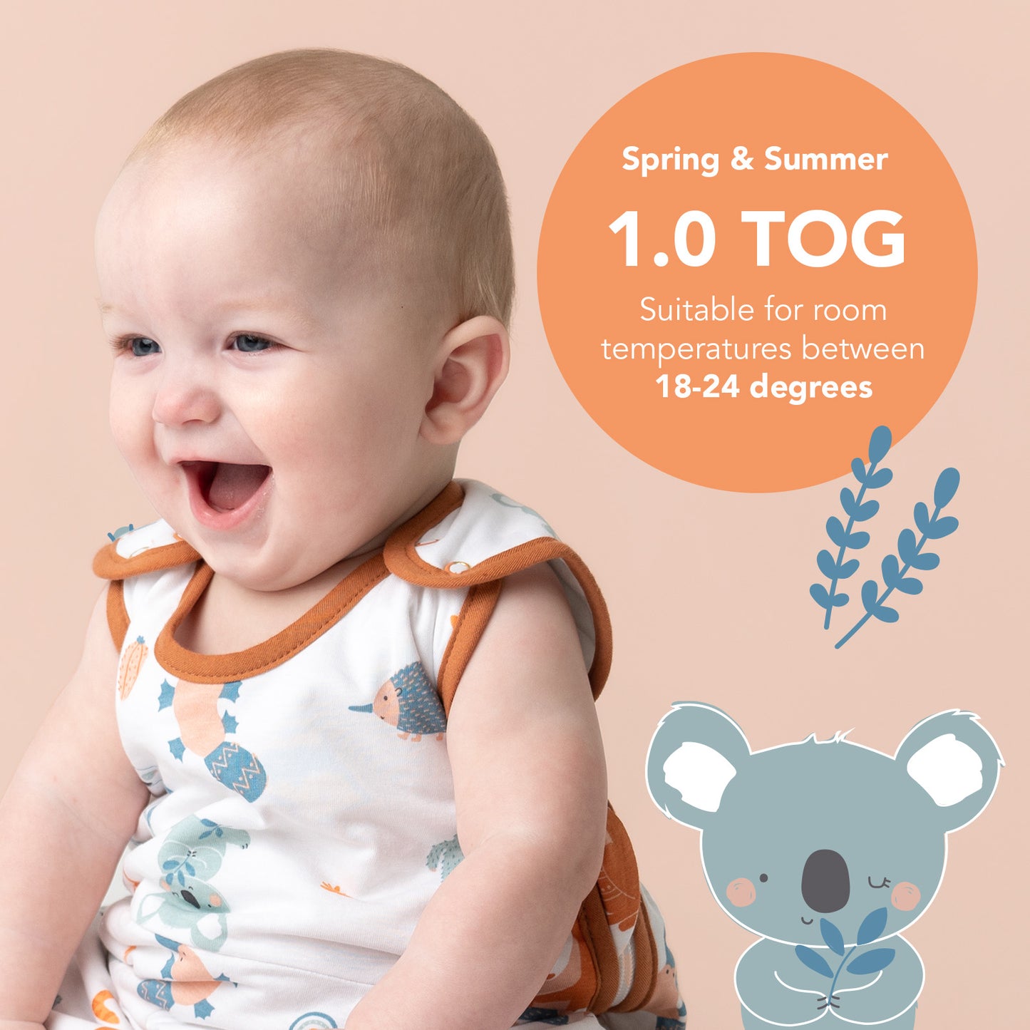 Baby Sleeping Bag - 1.0 TOG