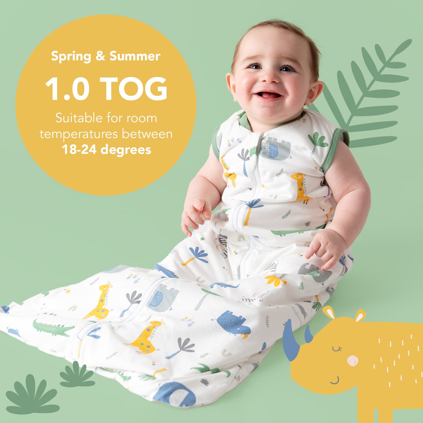 Baby Sleeping Bag - 1.0 TOG