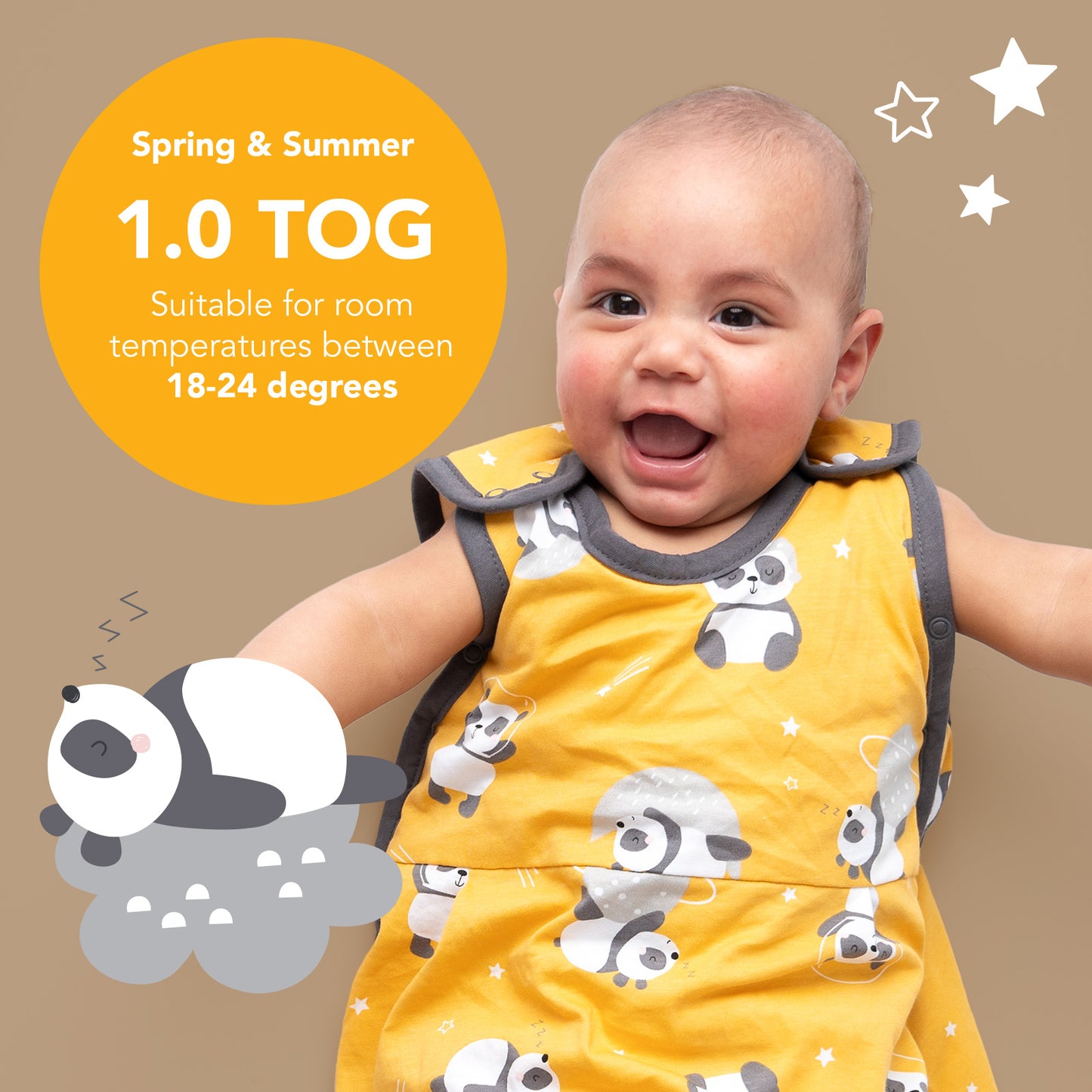 Baby Sleeping Bag - 1.0 TOG