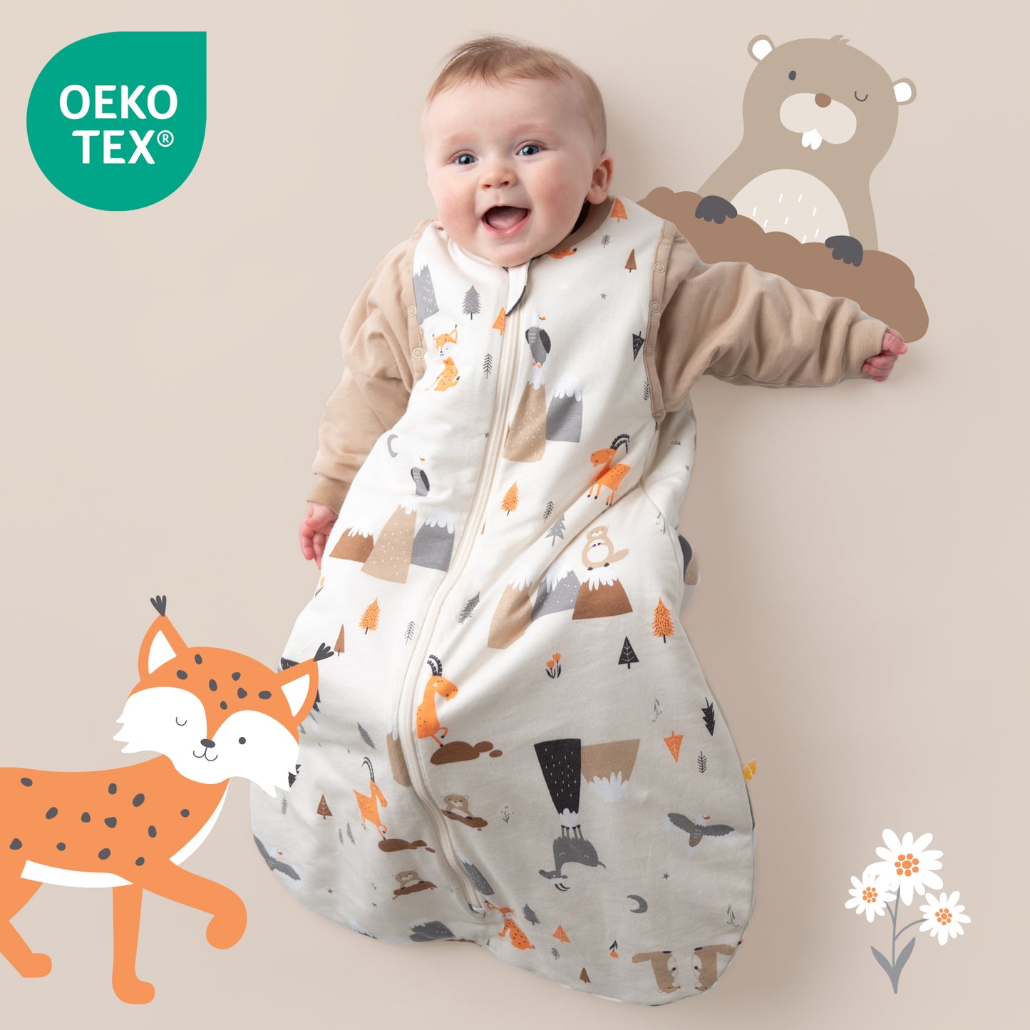 Baby Sleeping Bag - 1.0 TOG