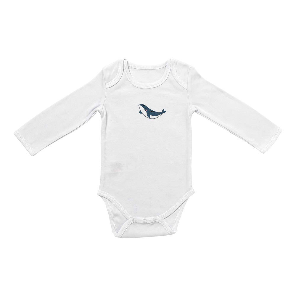 Organic Long Sleeve Baby Body - 3-pack