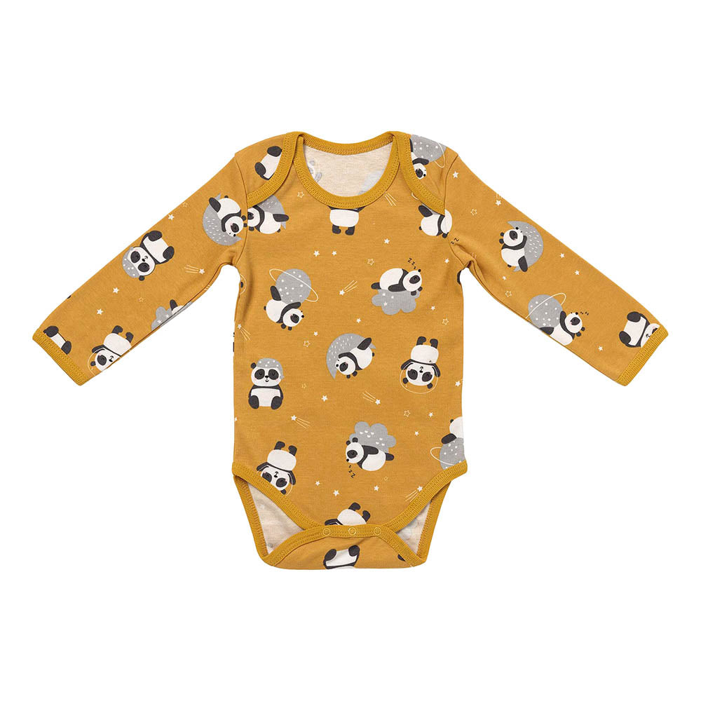 Organic Long Sleeve Baby Body - 3-pack