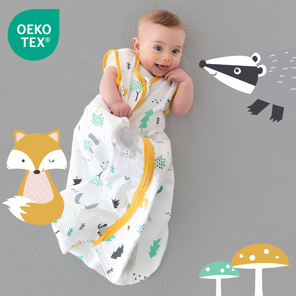 Muslin Baby Sleeping Bag - 0.5 TOG