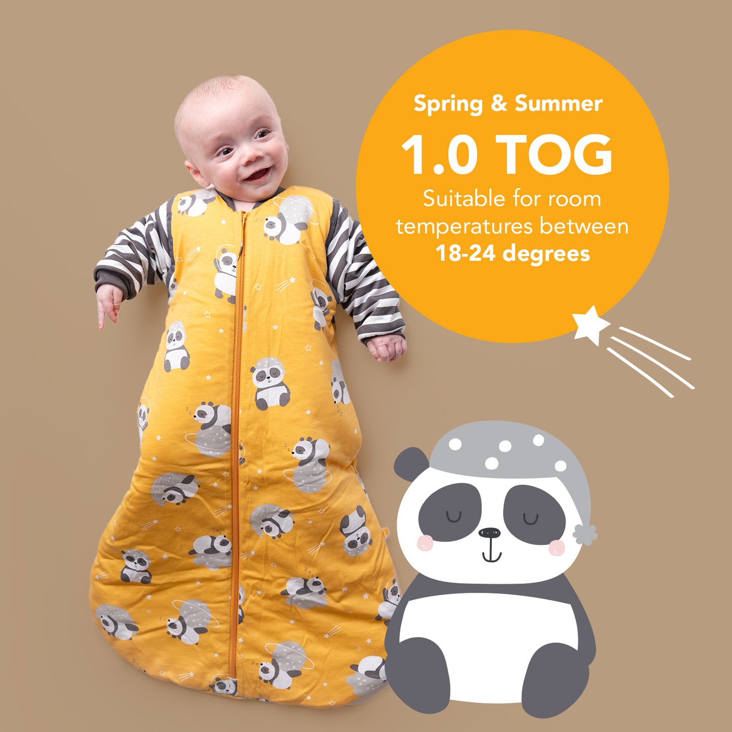 Baby Sleeping Bag - 1.0 TOG