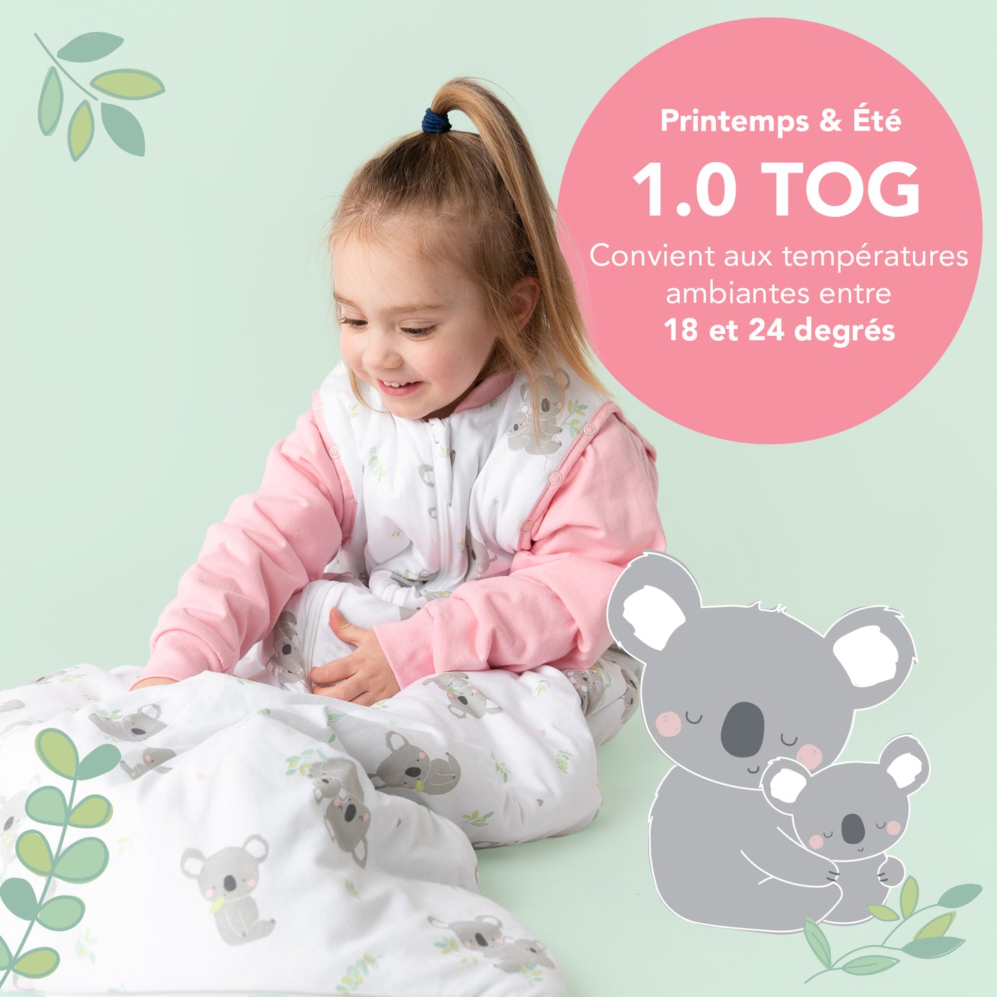 Baby Sleeping Bag - 1.0 TOG