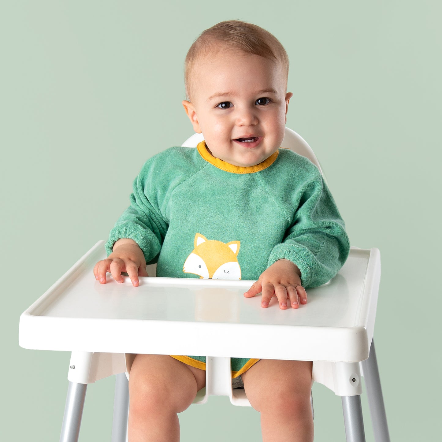 Waterproof Baby Bib with Sleeves