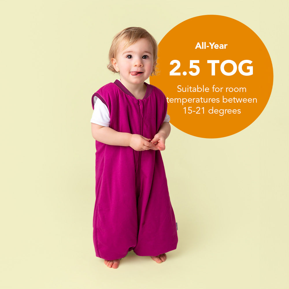 Plain Sleeping Bag with Feet - 2.5 TOG